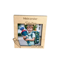 Holzrahmen zur Einschulung – Mein erster Schultag personalisierbar aus Lindenholz