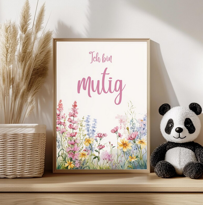 Affirmations-Poster Set für Kinder – 6-teilig DIN A4