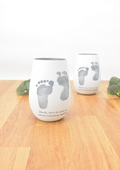 Personalisiertes Windlicht mit Gravur – Geschenk zur Geburt & Taufe