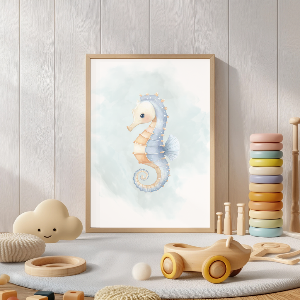 Poster Set „Stay Wild Ocean Child" – 3-teilig DIN A4