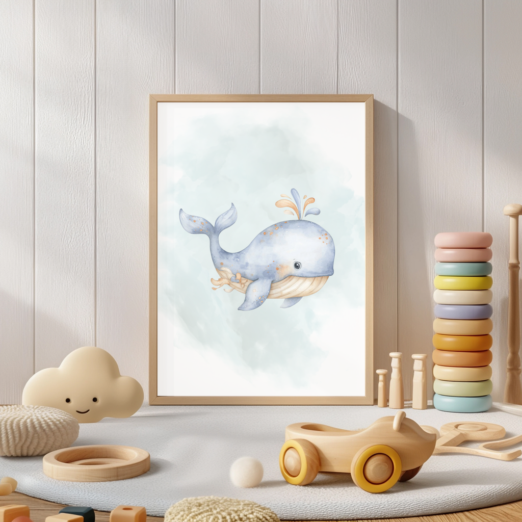 Poster Set „Stay Wild Ocean Child" – 3-teilig DIN A4