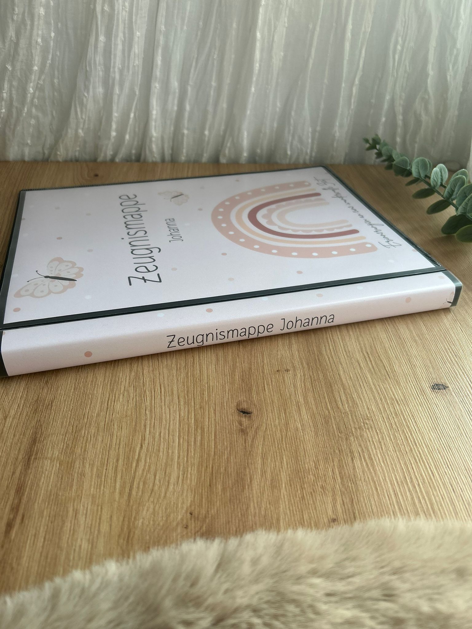 Hardcover Zeugnismappe mit personalisiertem Einband