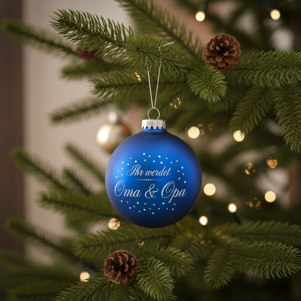 Christbaumkugel heller
