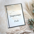 Zeugnismappe personalisiert | Hardcover Goldenes Design